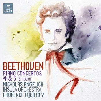 ANGELICH/INSULA ORCHESTRA/EQUILBEY - BEETHOVEN PIANO CONCERTOS 4 & 5, CD