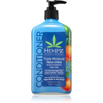 HEMPZ Triple Moisture hydratačný kondicionér na vlasy 500 ml