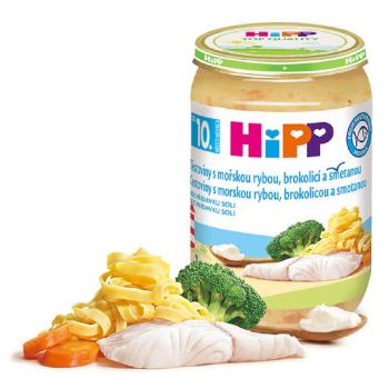 HIPP Junior Cestoviny s morskou rybou, brokolicou a smotanou od 10. mesiacov veku 220 g