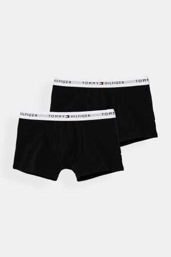 Detské boxerky Tommy Hilfiger 2-pak čierna farba, UB0UB00549