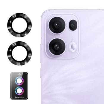 ENKAY ALU Sklo pre fotoaparát Oppo Reno13 Pro 5G BLACK