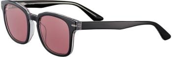 Serengeti Ethan Shiny Black/Transparent Layer/Mineral Polarized Sedona Lifestyle okuliare