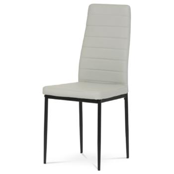 Jedálenská stolička Autronic 42x96 cm sivá ekokoža DCL-372 SIL