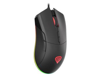 Genesis herná optická myš KRYPTON 290/RGB/6400 DPI/Herná/Optická/6 400 DPI/Drôtová USB/Čierna