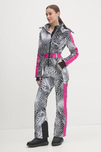 Lyžiarska kombinéza EA7 Emporio Armani Kitzbuhel Softshell biela farba, TN8HZ.6DTD02