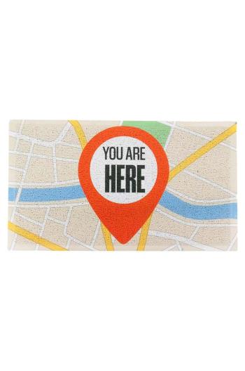 Rohožka Artsy Doormats You Are Here 70 x 40 cm