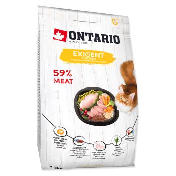 ONTARIO Cat Exigent granule pre mačky 1 ks, Hmotnosť balenia (g): 6,5 kg