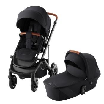 BRITAX RÖMER Set kočík Smile 5Z + hlboká vana Galaxy Black Diamond collection