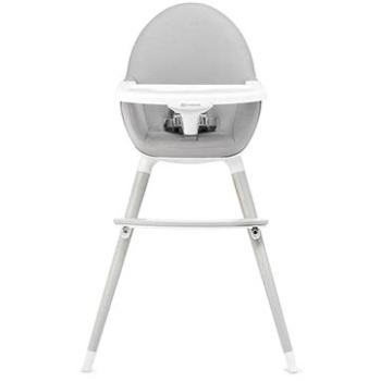 KINDERKRAFT Jedálenská stolička FINI grey/white (5902533915156)