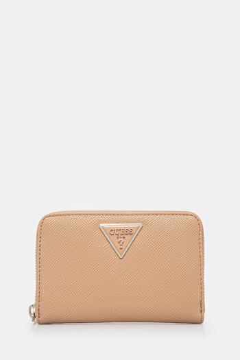 Peňaženka Guess dámska, béžová farba, SWZG85 00140