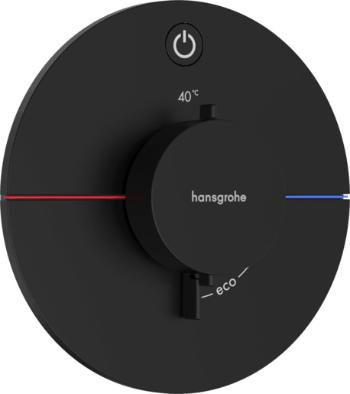 Sprchová batéria Hansgrohe ShowerSelect Comfort S bez podomietkového telesa matná čierna 15553670