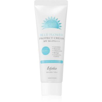 esfolio Protect Cream Blue Flower hydratačný ochranný krém SPF 50+ 30 g