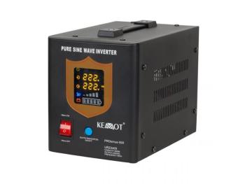Zdroj záložní KEMOT PROsinus-800 12V 230V 800VA 500W Black