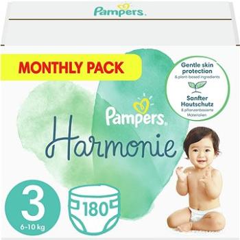 PAMPERS Harmonie veľkosť 3 (180 ks) (8006540156414)