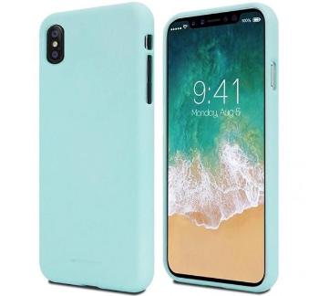 Mercury Soft Apple iPhone 12 mini szilikon tok, menta