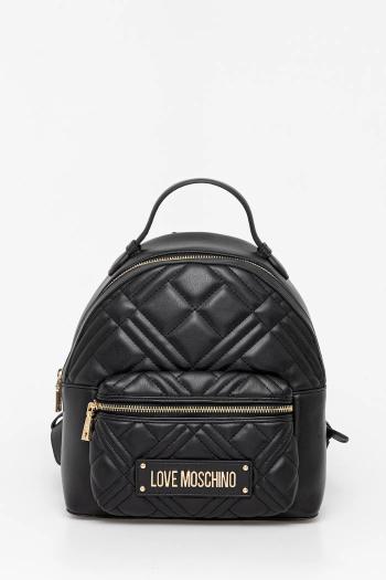 Ruksak Love Moschino dámsky, čierna farba, veľký, jednofarebný, JC4148PP0MLA0000