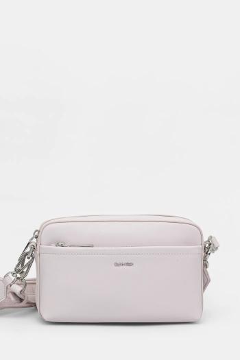Kabelka Calvin Klein fialová farba, LV04F3094G