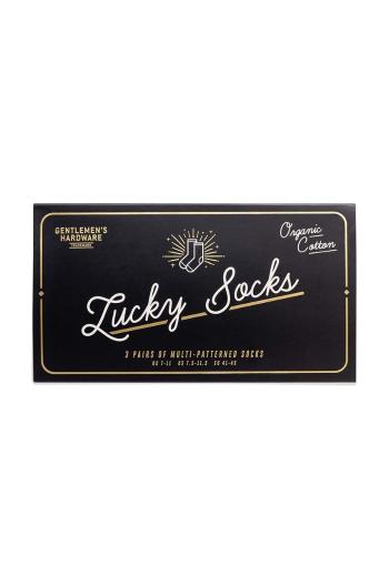 Ponožky Gentlemen's Hardware Lucky Socks 3-pak