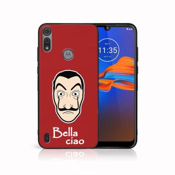 MY ART Silikónový kryt Motorola Moto E6s LA CASA DE PAPEL (027)