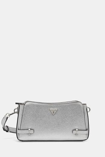 Kabelka Guess ROSALBA strieborná farba, HWMY96 57120