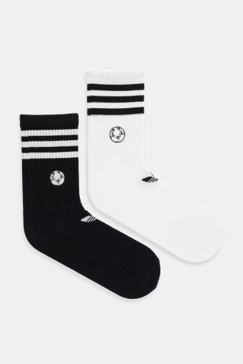 Ponožky adidas Originals Football CR 2-pak biela farba, JW2985