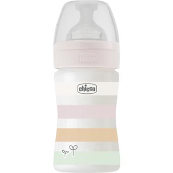 Chicco Well-being dojčenská fľaša Girl 0 m+ 150 ml