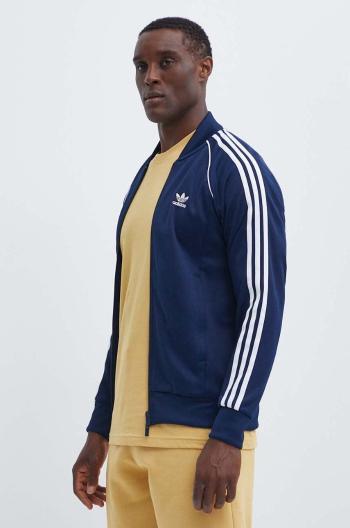 Mikina adidas Originals Adicolor Classics SST Track Jacket pánska, tmavomodrá farba, s nášivkou, IR9866,