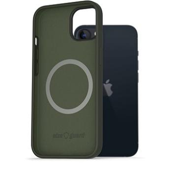 AlzaGuard Magnetic Silicone Case pre iPhone 13 zelený (AGD-PCMS0005E)