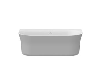 Voľne stojaca vaňa Ravak Ypsilon Wall  178x86 cm akrylát ľavá aj pravá Smoke Grey XC00100077