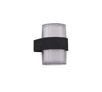 LED nástenné svietidlo Reality Molina antracit R22052142