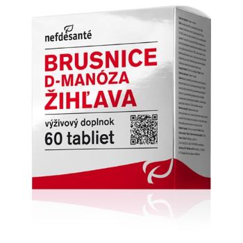 Nefdesanté Brusnice D-manóza žihľava 60 kapsúl