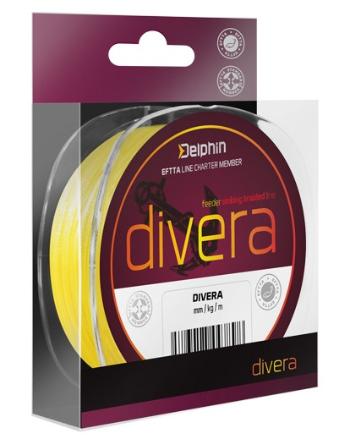 Delphin splietaná šnúra diver feeder žltá 150 m - priemer 0,12 mm / nosnosť 12 lb