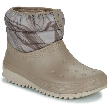 Crocs  CLASSIC NEO PUFF SHORTY BOOT W  Obuv do snehu Béžová