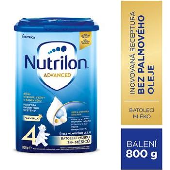 Nutrilon 4 Advanced Vanilla batoľacie mlieko 800 g, 24+ (8590340104053)