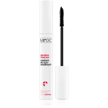 Pierre René Medic Laboratorium riasenka s keratínom pre citlivé oči odtieň Black 12 ml