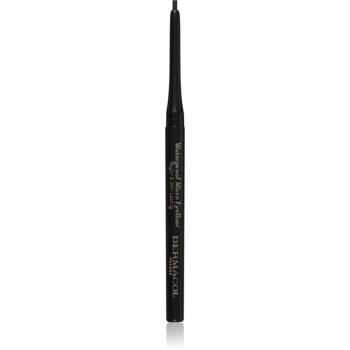 Dermacol Micro Eyeliner Waterproof vodeodolná ceruzka na oči odtieň 01 Black 0,35 g