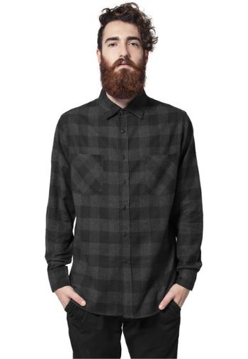 Urban Classics Checked Flanell Shirt blk/cha