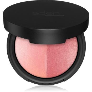 Aden Cosmetics Terracotta Baked Blusher Duo púdrová lícenka odtieň 01 7 g