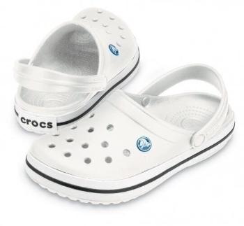 Crocs Crocband Clog Sandále White 45-46