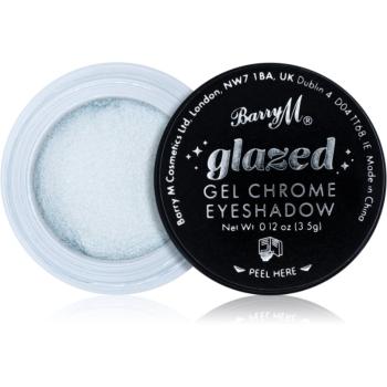 Barry M Glazed Gel Chrome Eyeshadow gélové očné tiene odtieň So Enticing 3.5 g