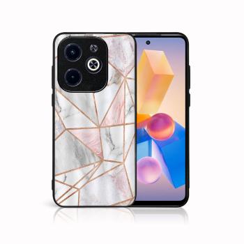 MY ART Ochranný kryt pre Infinix Hot 40i PINK MARBLE (143)