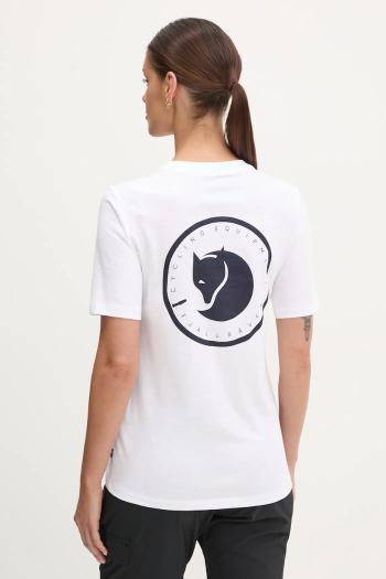 Tričko Fjallraven Hoja dámske, biela farba, F14600204