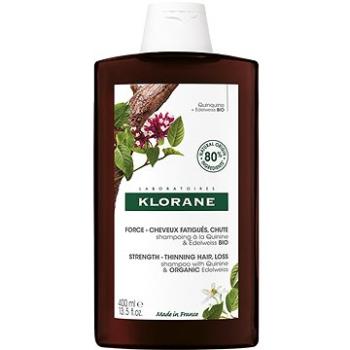 KLORANE Šampón s chinínom a BIO plesnivcom alpínskym 400 ml (3282770141283)