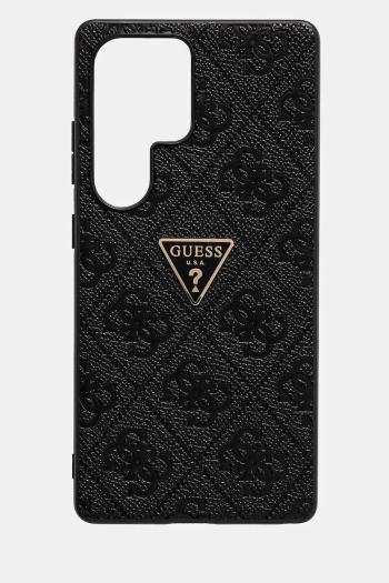 Puzdro na mobil Guess Samsung Galaxy S25 Ultra čierna farba, GUHCS25LPGP4STRK