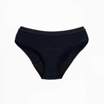 Snuggs Active Classic Heavy Black látkové menštruačné nohavičky na silnú menštruáciu veľkosť M 1 ks