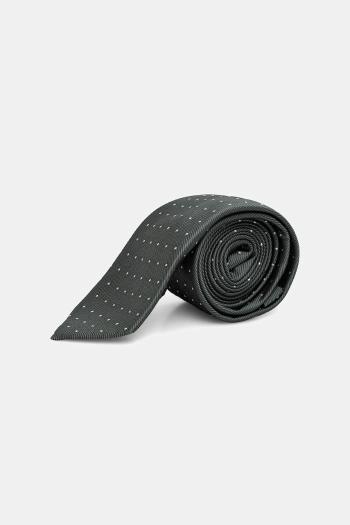 Kravata s prídavkom hodvábu Calvin Klein béžová farba, CK2111E005