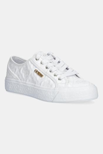 Tenisky Guess JLOVE biela farba, FLTJLV FAL12