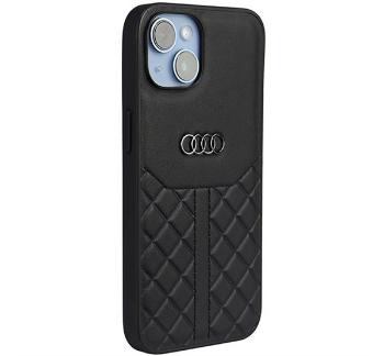 Audi Genuine Leather iPhone 13 / 14 / 15 tok, fekete