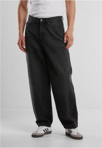 Urban Classics Tapered Heavy Ounce Baggy Jeans black washed - 28