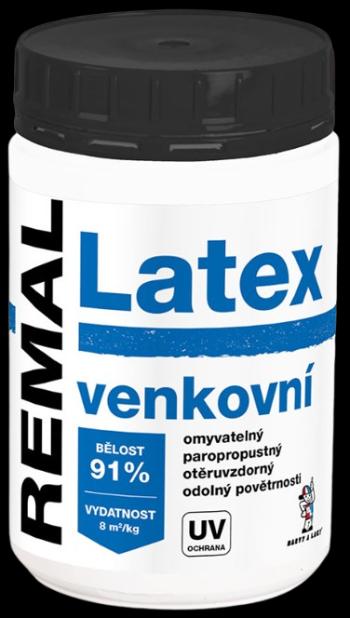 REMAL V2065 - Latex vonkajší 0,8 kg 1000 - biela